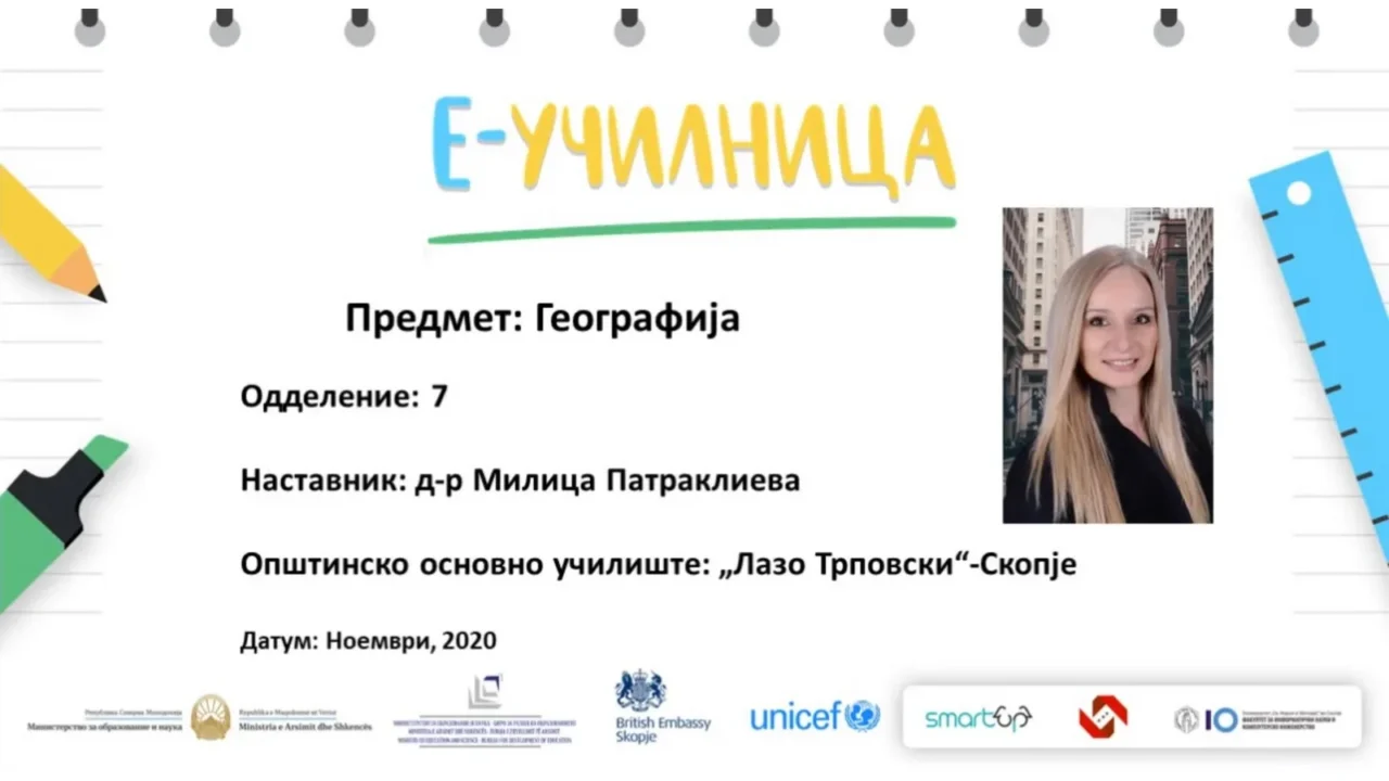 VII одделение – Географија – Подземни води и извори 2020